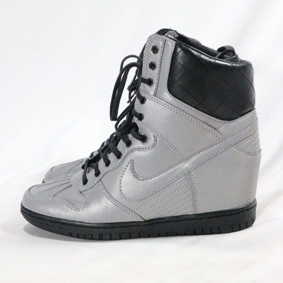 Nike Women's Sneakers - Gray and Black - Picture 1 of 13